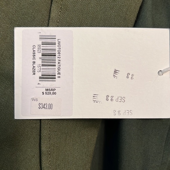 NWT Frame Blazer - Picture 6 of 6